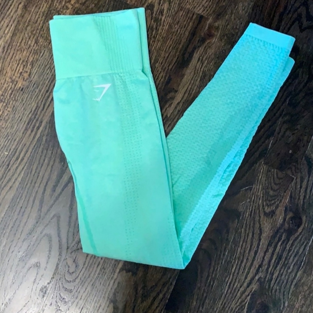 Gymshark vital leggings mint green